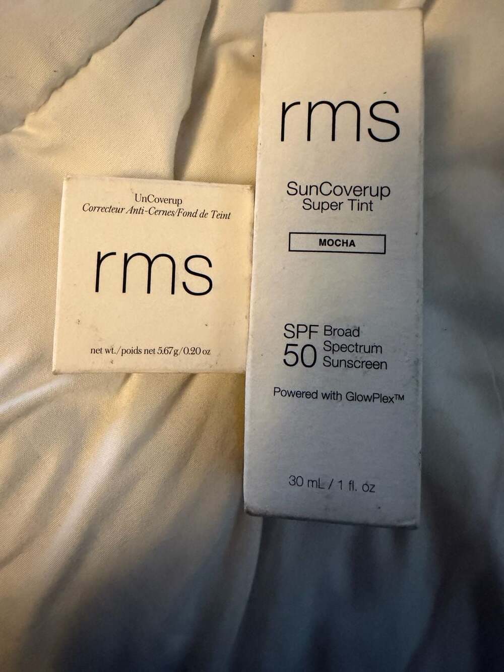 #283 RMS Beauty UnCoverup Concealer & SunCoverup Super Tint SPF 50 Bundle